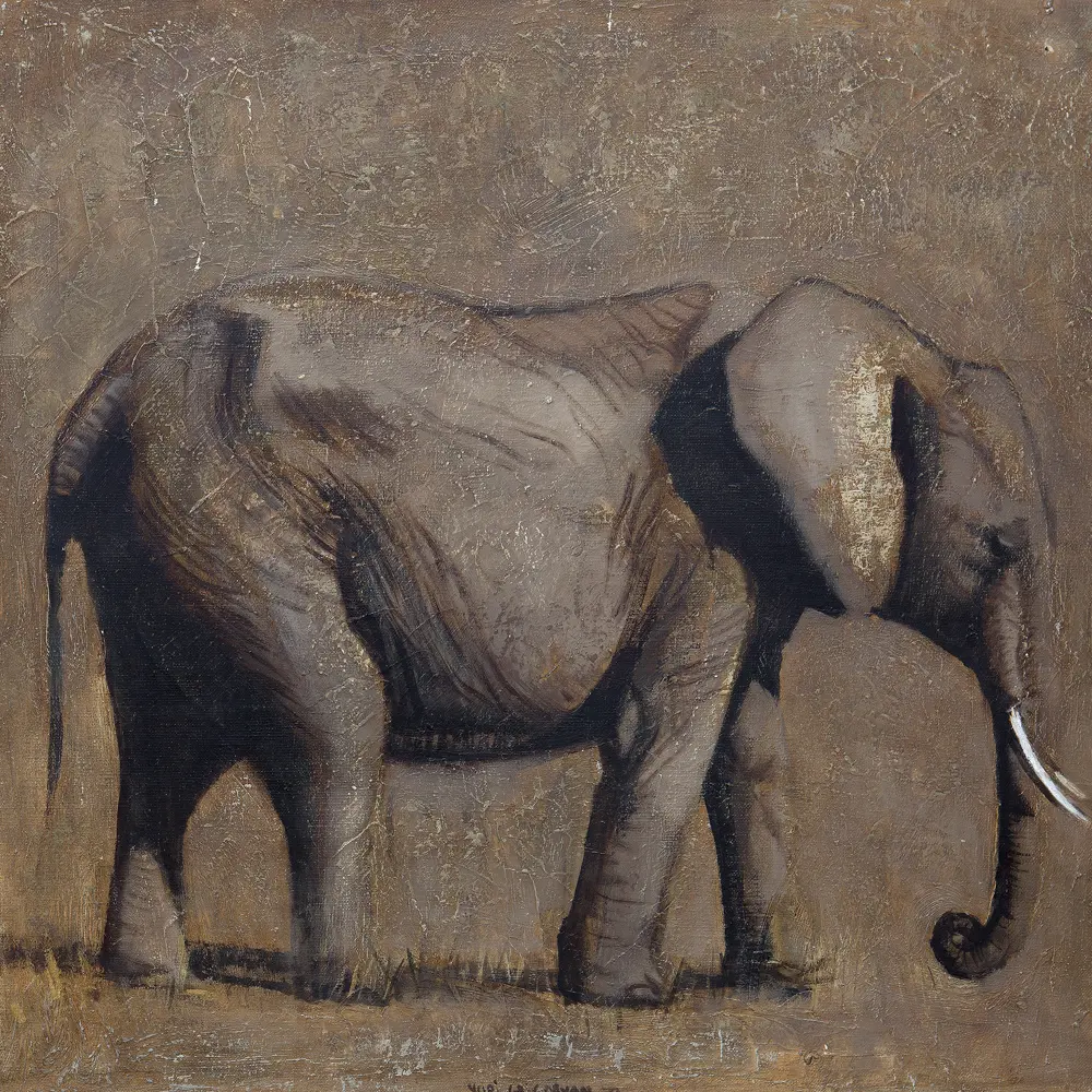  Юрий Григорян - картина «Слон»